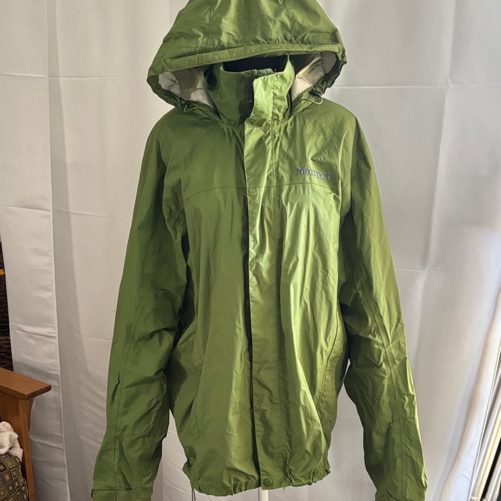 Marmot L Green Hooded Jacket